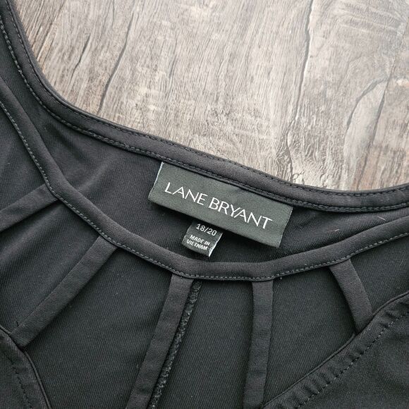 Lane Bryant Cage Neck High Low Dress - Picture 4 of 4